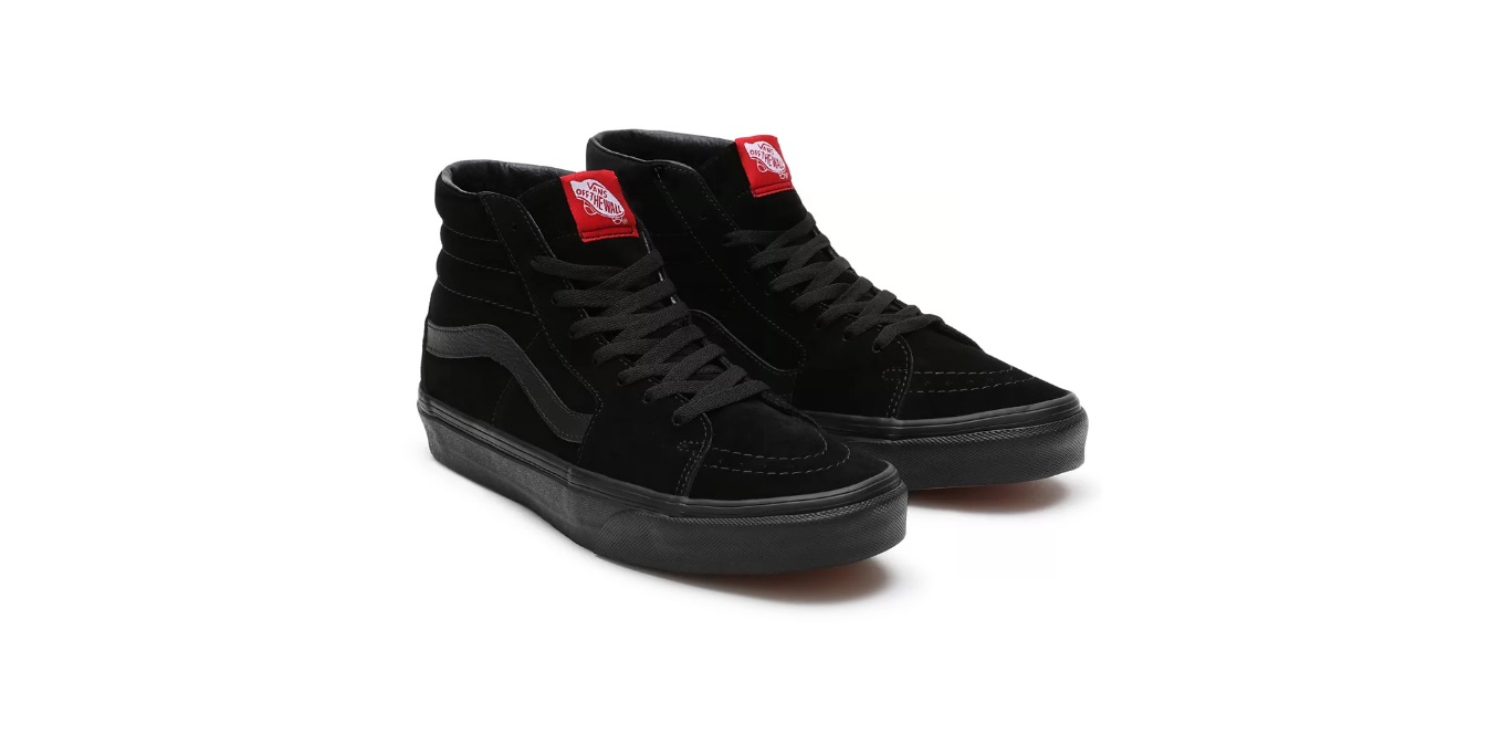 Vans Παπούτσια Sk8-Hi Suede Black/Black